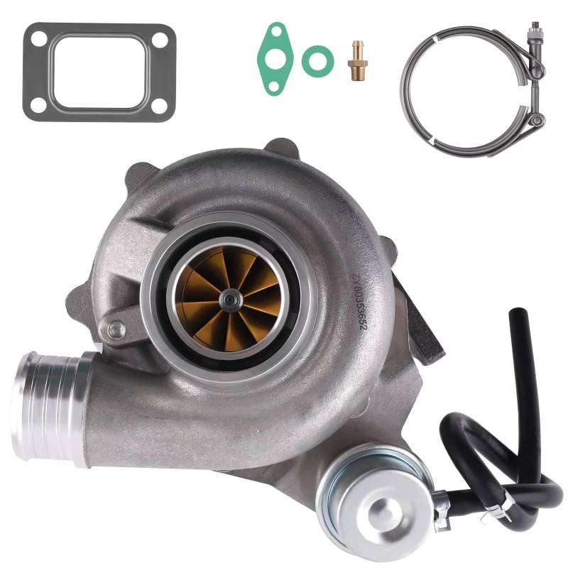 GYTTAK Motor-Turbolader Kompatibel Mit 1,4- Bis 3,0-Liter-Motoren Für Bis Zu 550 PS. Kugelgelagerter Turbolader Für Turbolader von GYTTAK