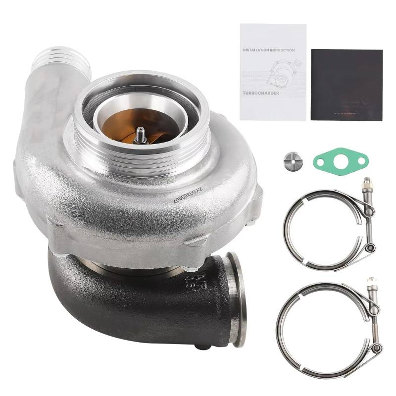 GYTTAK Motor-Turbolader Kompatibel Mit 2,0- Bis 3,5-Liter-Motoren Mit Einer Leistung Von Bis Zu 770 PS. Kugelgelagerte Turbolader Für Turbolader von GYTTAK