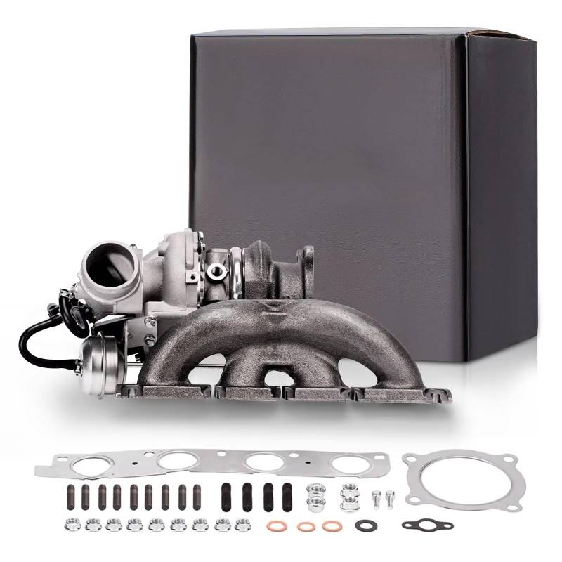 GYTTAK Motor-Turbolader Kompatibel Mit A4 Avant Für Quattro 2.0 TFSI 2009 2010 2011 2012 Turbolader Elektroantrieb RHF5 06H145702L 06H145702RX 06H145702SV von GYTTAK