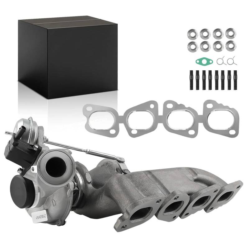 GYTTAK Motor-Turbolader Kompatibel Mit Benz Für C300 Für 4Matic Für Base 2.0L L4 Für Gas 2015 2016 2017 2018 2019 2020 2740903280 Turbo Turbolader Abgasturbolader von GYTTAK