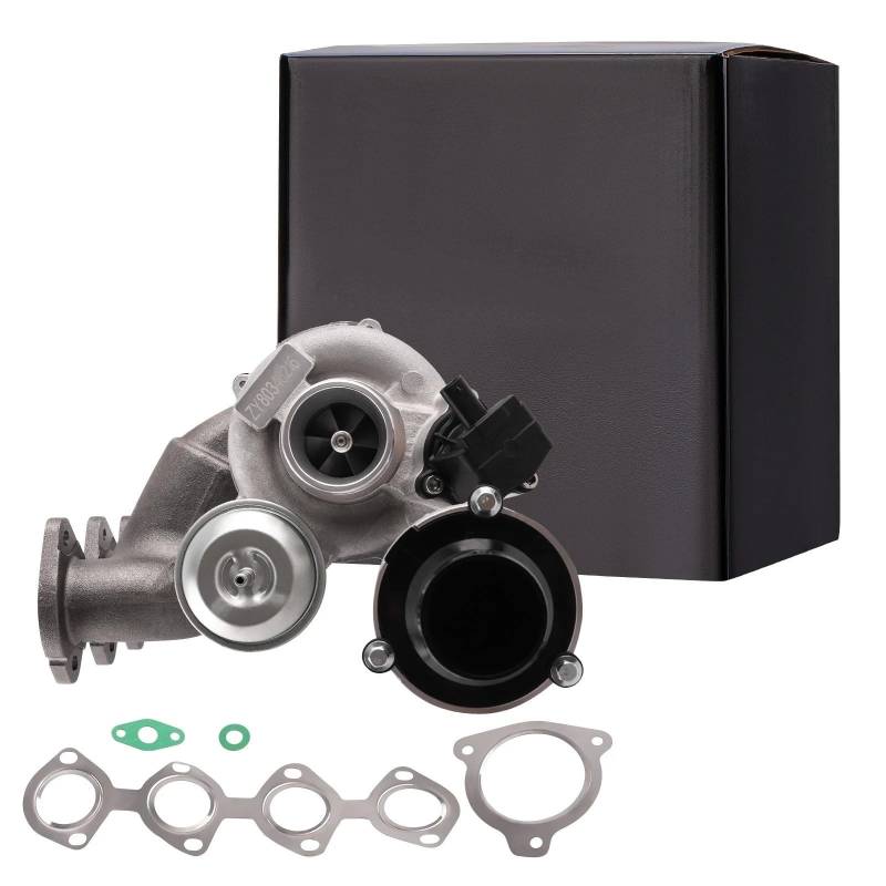 GYTTAK Motor-Turbolader Kompatibel Mit Benz Für SLK250 R172 L4 1.8L 2012 2013 2014 2015 RHF4 Turbo Turbolader A2710903680 14411HG00M 14411HG00K Motorturbolader von GYTTAK