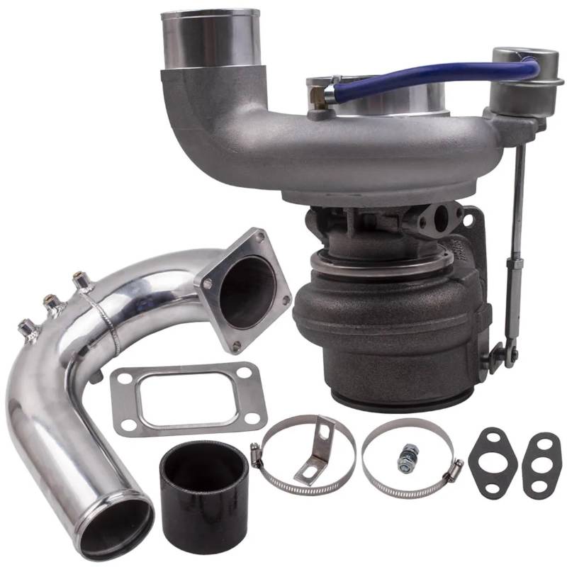 GYTTAK Motor-Turbolader Kompatibel Mit Dodge Für RAM 2500/3500 Mit Für ISB-Motor 5,9 L 2003 2004 4035044,4955452 Turbinen-Turbolader-Ansaugkrümmerrohr-Kompressor-Turbolader von GYTTAK