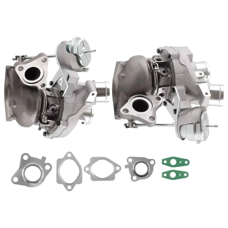 GYTTAK Motor-Turbolader Kompatibel Mit Ford Für Navigator Für Expedition Für Transit 150/250/350 3,5 L 272 KW 365 PS 2015 2016 Für Twin Left+Right Turbolader DL3E6C879AA von GYTTAK
