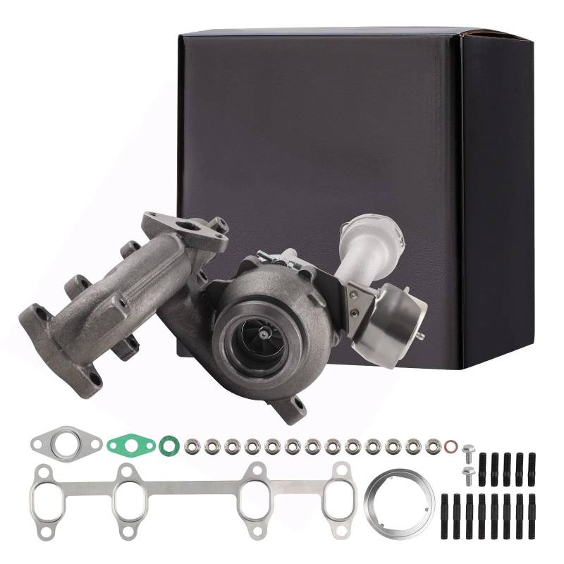 GYTTAK Motor-Turbolader Kompatibel Mit Für A3 1.9 Für TDI (8P/PA); BLS/BJB/BKC/BXE; 105 PS Turbo Turbolader 54399880011 03G253014FV Turbolader Abgasturbolader von GYTTAK