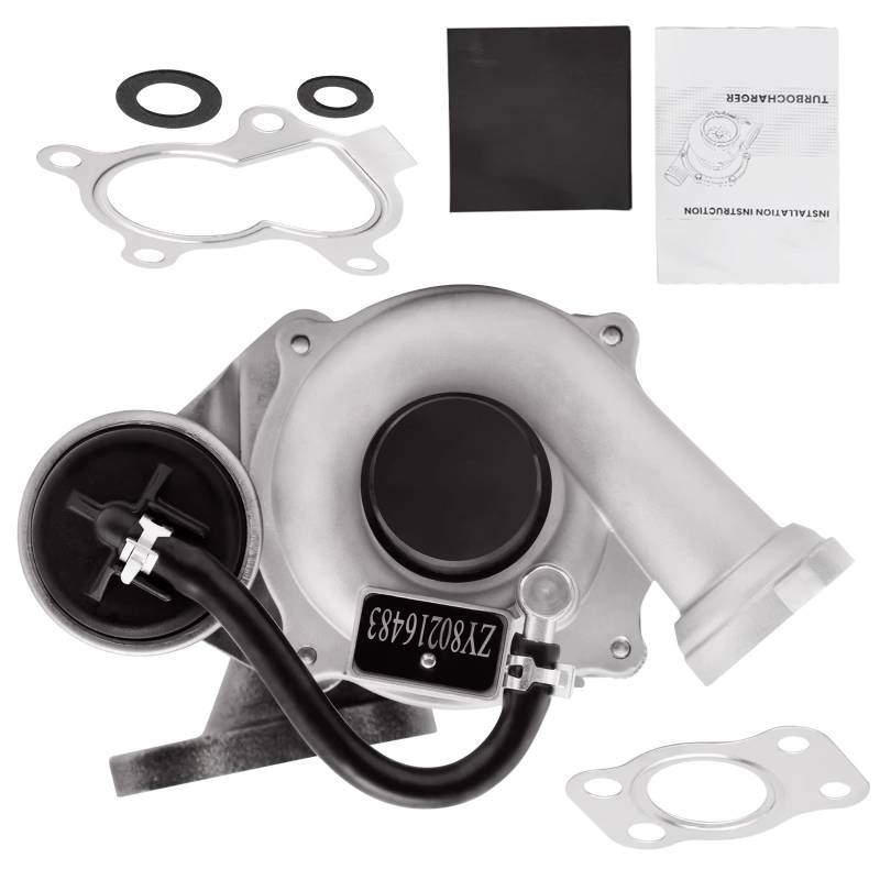 GYTTAK Motor-Turbolader Kompatibel Mit Mazda 2 1.4LD DV4TD/8HX 50 KW/68 PS 2003 2004 2005 2006 2007 2008 2009 Turbolader KP35 2S6Q6K682AA Y40113700B, Y40113700C von GYTTAK