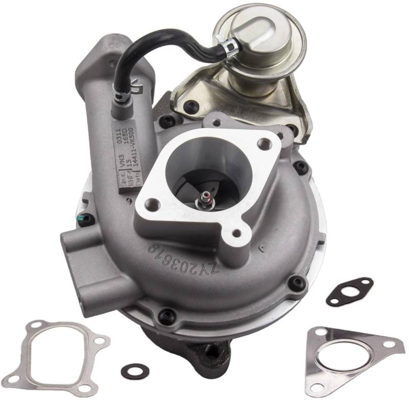 GYTTAK Motor-Turbolader Kompatibel Mit Nissan Für Frontier 2,5 L YD25DDTi, MD22 133 PS 2002-2024 Turbolader Abgasturbolader VN3; 14411-VK500 von GYTTAK