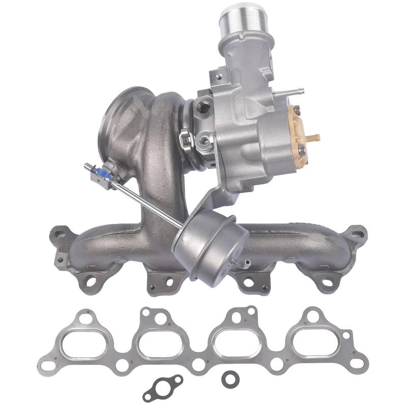 GYTTAK Motor-Turbolader Kompatibel Mit Opel Für Astra H 1.6 Für Turbo 2004 2005 2006 2007 2008 2009 2010 J 2009-2015 Turbolader + Dichtung 53039980110 53039880110 von GYTTAK