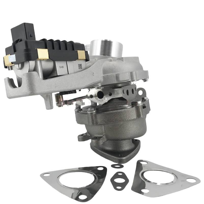 GYTTAK Motor-Turbolader Kompatibel Mit Range Für Rover Für Sport 4.4 TDV8 313 353 PS 2010 2011 2012 TDV8 Turbo 802733 LR049593 LR038044 Turbine CK5Q-6K682-AB Abgasturbolader von GYTTAK