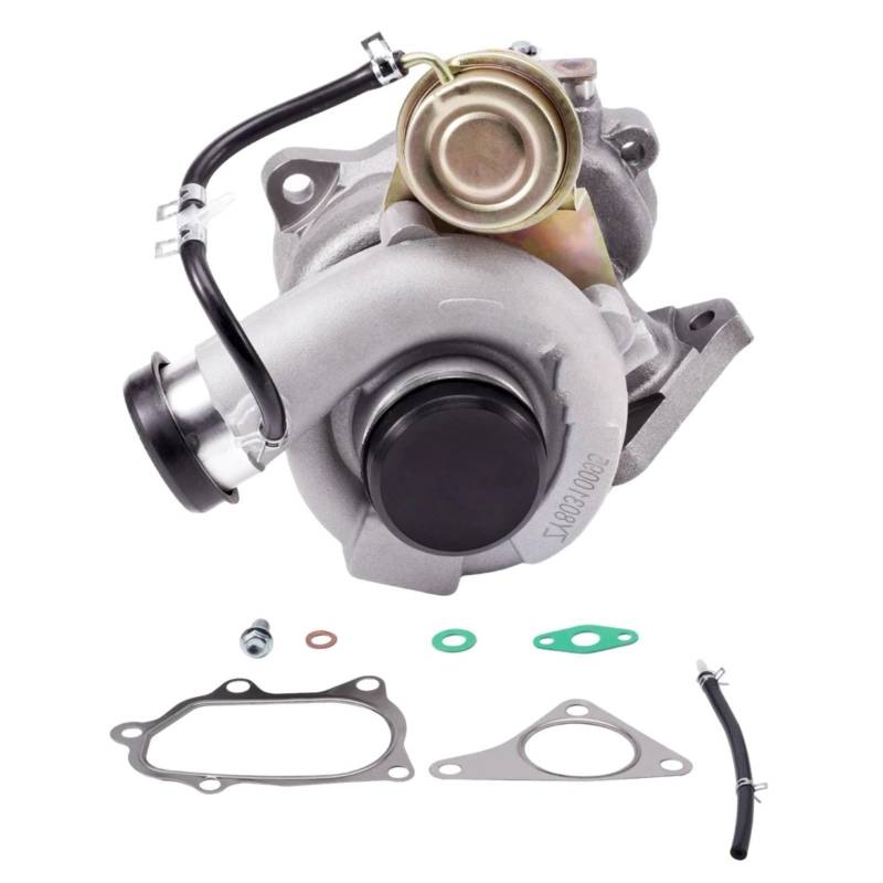 GYTTAK Motor-Turbolader Kompatibel Mit Saab 9-2X 2.0L 2005 Turbo-Turbolader TD04L-13T-6 Turbolader EJ205 14412-AA140 4937704100 4937704200 4937704363 von GYTTAK