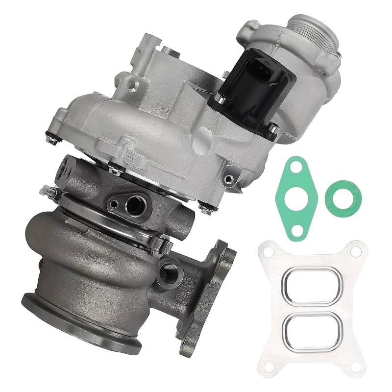 GYTTAK Motor-Turbolader Kompatibel Mit Seat Für Leon 2.0 265/280 CJXB, CJXC, CJXF 2.0L 195Kw 265PS 2014 Turbolader Abgasturbolader 06K145702J 06K145702M von GYTTAK
