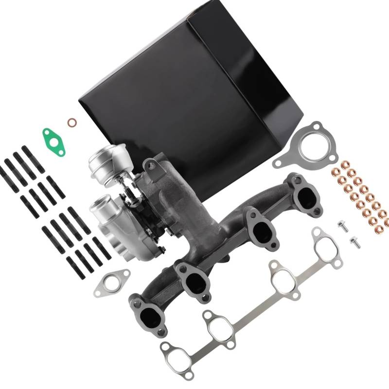 GYTTAK Motor-Turbolader Kompatibel Mit VW Für Bora 1.9TDI 81KW/110PS ASV 1998 1999 2000 2001 Turbolader Motorturbolader 6M219G438AA 038253019DV YM219G438BA von GYTTAK