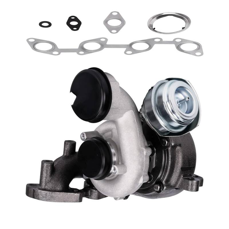 GYTTAK Motor-Turbolader Kompatibel Mit VW Für Touran 2.0 Für TDI 100 KW 136 PS AZV 2003-2024 Turbolader 724930 03G253019A 03G253019AV 03G253019AX Abgasturbolader von GYTTAK