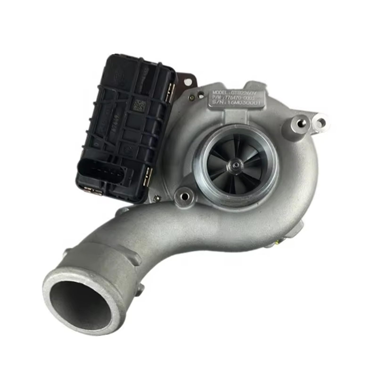 GYTTAK Motor-Turbolader Kompatibel Mit VW Marine 3.0L Für TDI CEZA SASB CCMA CEXA CDYB 2009 Für Touareg Für Phaeton 3.0L CASA SASB CCMA CEXA CDYB 2007 Turbolader(with actuactor) von GYTTAK