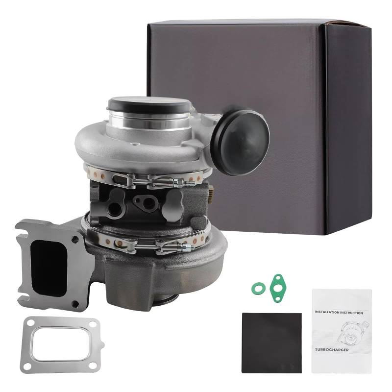 GYTTAK Motor-Turbolader Kompatibel Mit Volvo D13 Für Mack MP8 13L Gussrad Mit Dichtungen Turbolader Kompressor 3767706 3767711 22014297 21238245 3791466H von GYTTAK