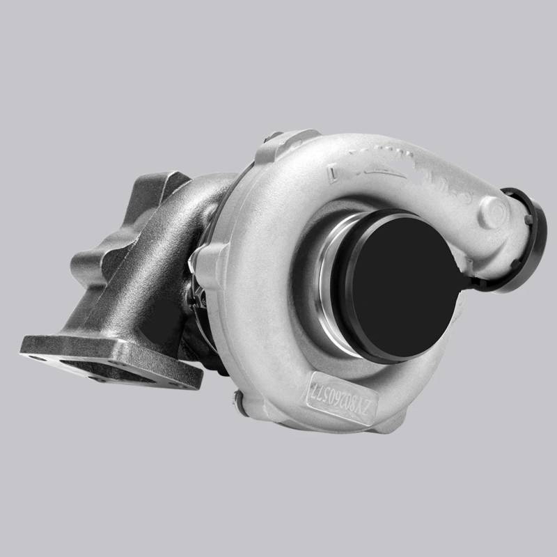 GYTTAK Motor-Turbolader Universal Turbo T3T4 T04E T3 .50 A/R .63 5 Schrauben Flansch Turbolader Ölgekühlter Turbolader Abgasturbolader von GYTTAK