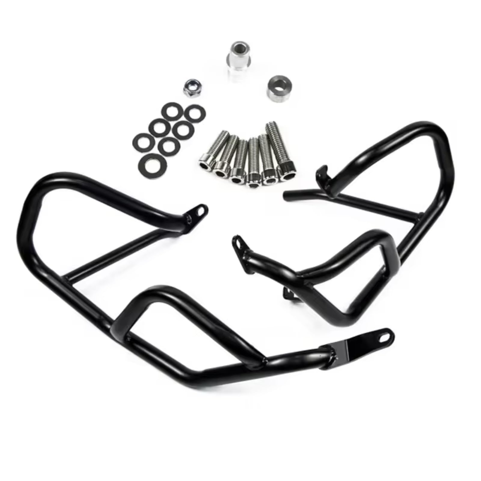 GYTTAK Motorrad Motorschutzbügel Kompatibel Mit Für F850GS Für F750GS 2017-2023 Motorrad-Motorschutz, Verkleidungsrahmenschutz, Oberer Unterer Stoßfänger, Crash Tank Bar Protector(Black,Lower) von GYTTAK