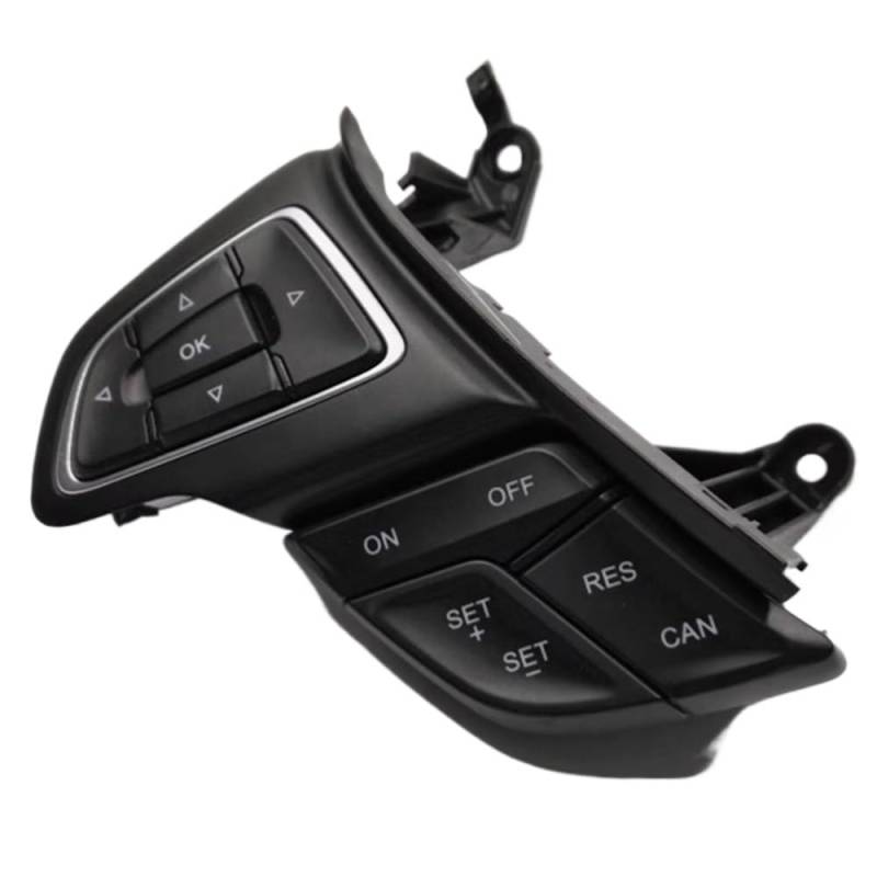 GYTTAK Multifunktion Lenkradtast Kompatibel Mit Ford Für Focus Für Mk3 2015 2016 2017 Auto-Multifunktionslenkrad, Tempomat-Schalterknopf, Audio-Taste, GJ5T9E740BA von GYTTAK