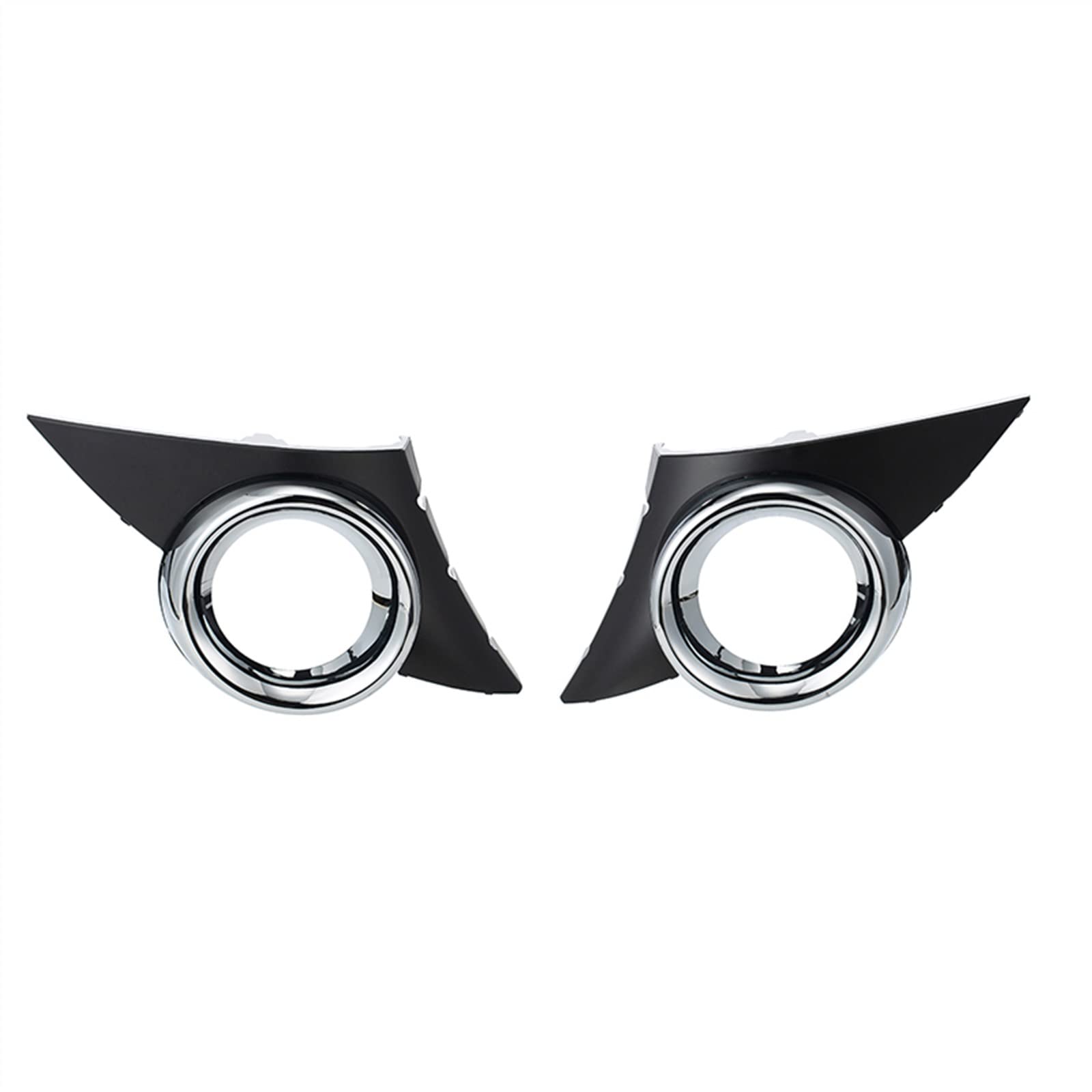 GYTTAK NierenGrill Auto-Nebelscheinwerfer-Abdeckung Kompatibel Mit Peugeot 207 Sport 2006 2007 2008 2009 Haubenrahmen Nebelscheinwerfer Lampenabdeckungen Lünette(1pair) von GYTTAK