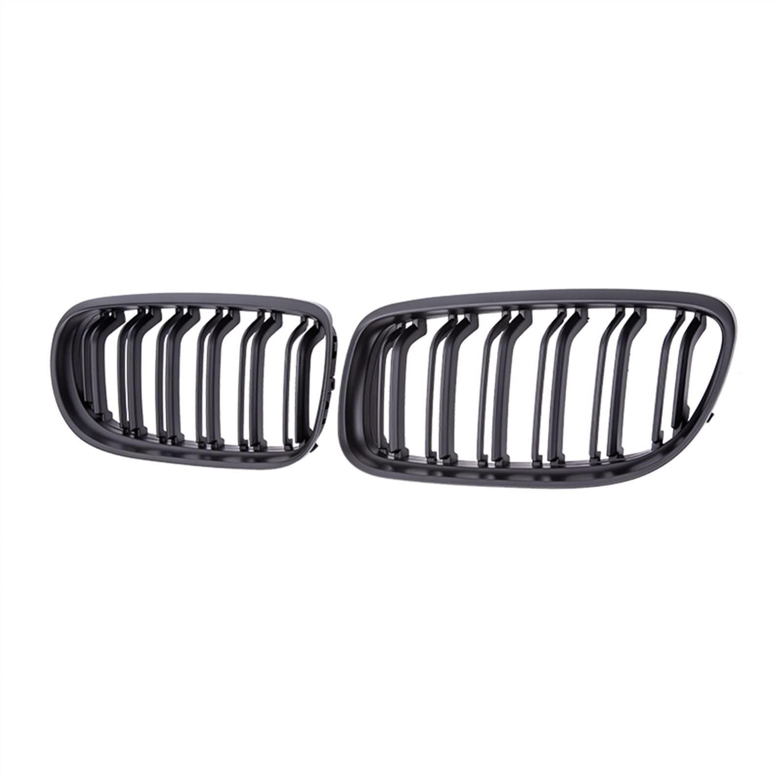 GYTTAK NierenGrill Kompatibel Mit 3er Für E90 2009 2010 2011 2012 Nierengitter Lufteinlass Grill Auto Frontgitter Stoßstange Motorhaube Obere Gitterabdeckung(Gloss Black) von GYTTAK