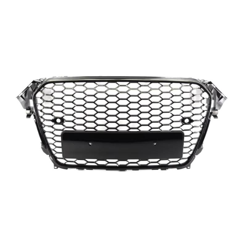 GYTTAK NierenGrill Kompatibel Mit A3 A4 B8 B8.5 A5 RS3 RS4 RS5 2008-2022 Auto-Frontstoßstangengrillhaube Wabengittergrill Mit Plattenhalter Autoteile(2013-2016 A4 B8.5) von GYTTAK