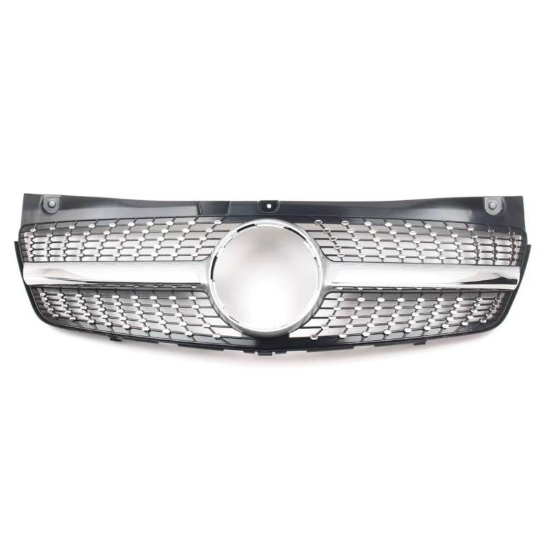 GYTTAK NierenGrill Kompatibel Mit Benz, Für Viano, Für W639 V-Klasse 2011 2012 2013 2014, Auto-Renngrills, Vorderer Oberer Stoßstangengrill, Automatische Ansaughaube, Netzgitter-Grill von GYTTAK