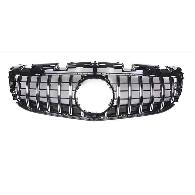 GYTTAK NierenGrill Kompatibel Mit Benz Für W172 R172 SLC300 SLC-Klasse 2016 2017 2018 2019 2020 Auto-Oberstoßstangenhaube Mesh Grid Grill Frontgrill Autozubehör(Black) von GYTTAK
