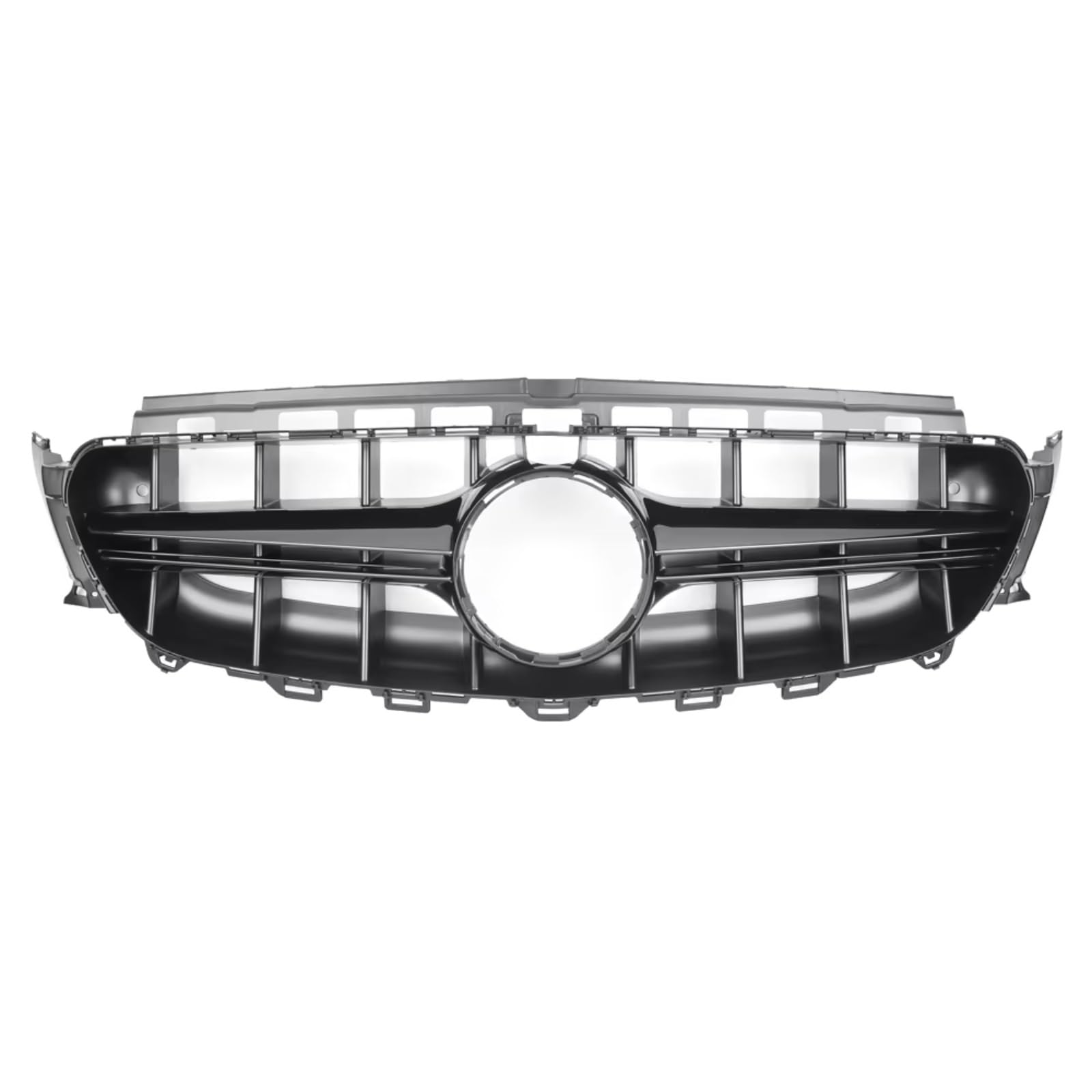 GYTTAK NierenGrill Kompatibel Mit Benz Für W213 C238 2016 2017 2018 2019 Für E180 E200 E220 E300 E350 E400 E450 Auto-Frontstoßstange Renngitter Frontgrill(Black,E63S) von GYTTAK