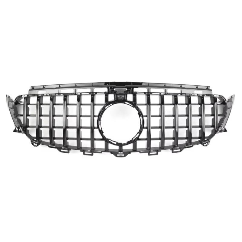 GYTTAK NierenGrill Kompatibel Mit Benz Für W213 C238 2016 2017 2018 2019 Für E180 E200 E220 E300 E350 E400 E450 Auto-Frontstoßstange Renngitter Frontgrill(Black,GT) von GYTTAK