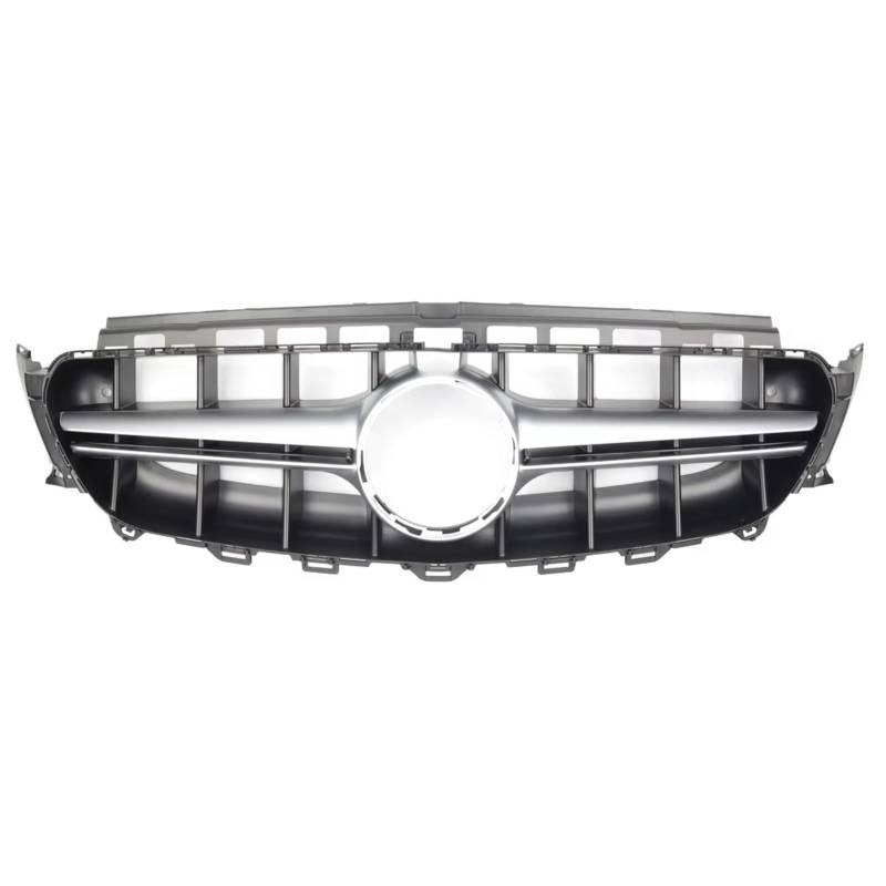 GYTTAK NierenGrill Kompatibel Mit Benz Für W213 C238 2016 2017 2018 2019 Für E180 E200 E220 E300 E350 E400 E450 Auto-Frontstoßstange Renngitter Frontgrill(Silver,E63S) von GYTTAK