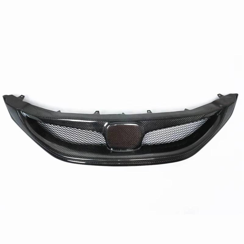 GYTTAK NierenGrill Kompatibel Mit Civic Sedan 2013 2014 2015 4-Türer, Obere Stoßstangenhaube, Kühlergitter, Kühlergrill, Vorderer Stoßstangen-Kühlergrill von GYTTAK