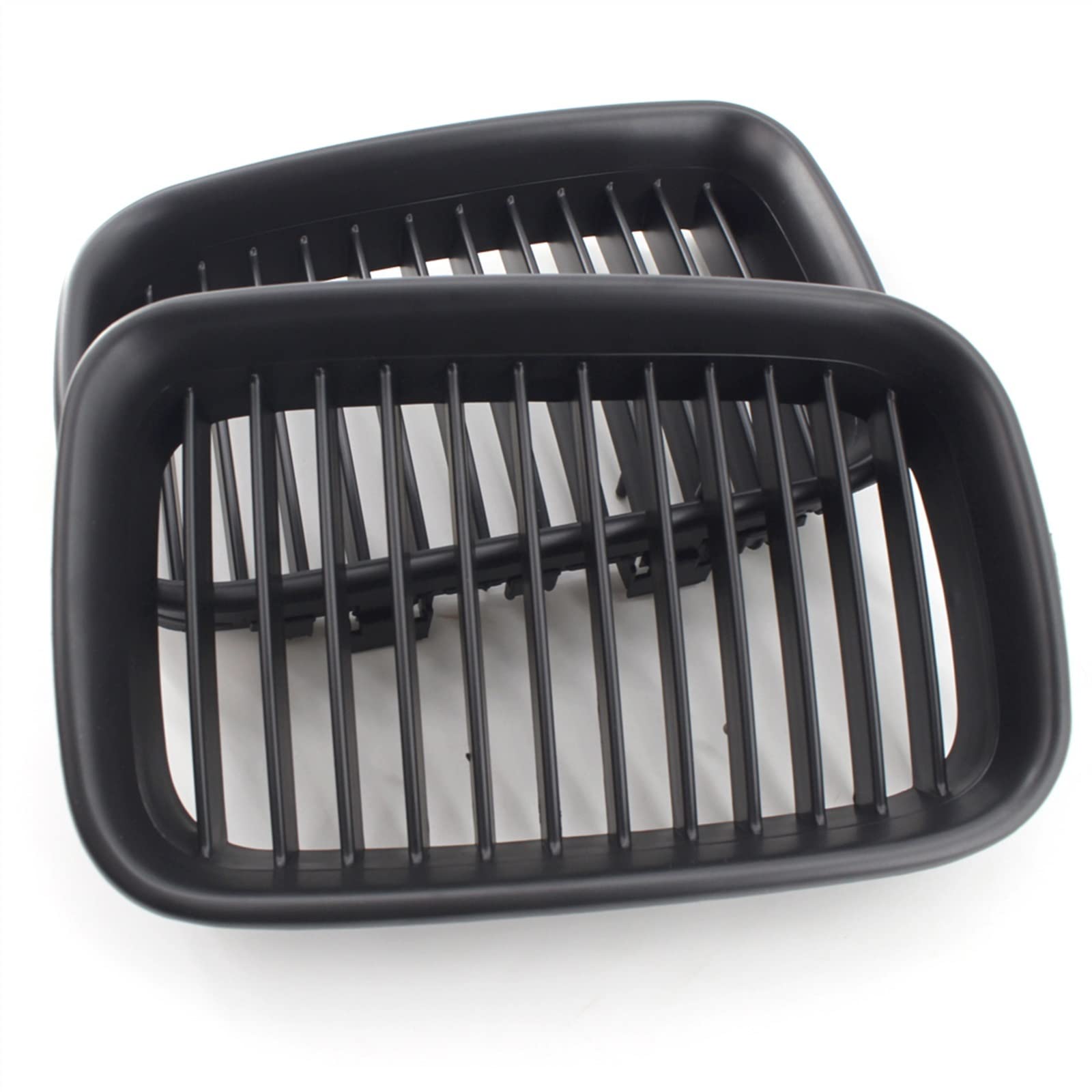 GYTTAK NierenGrill Kompatibel Mit E36 1994 1995 1996 Auto Air Intake Grill Obere Grillabdeckung Stoßstange Haube Vorne Nierengitter(Matte Black) von GYTTAK