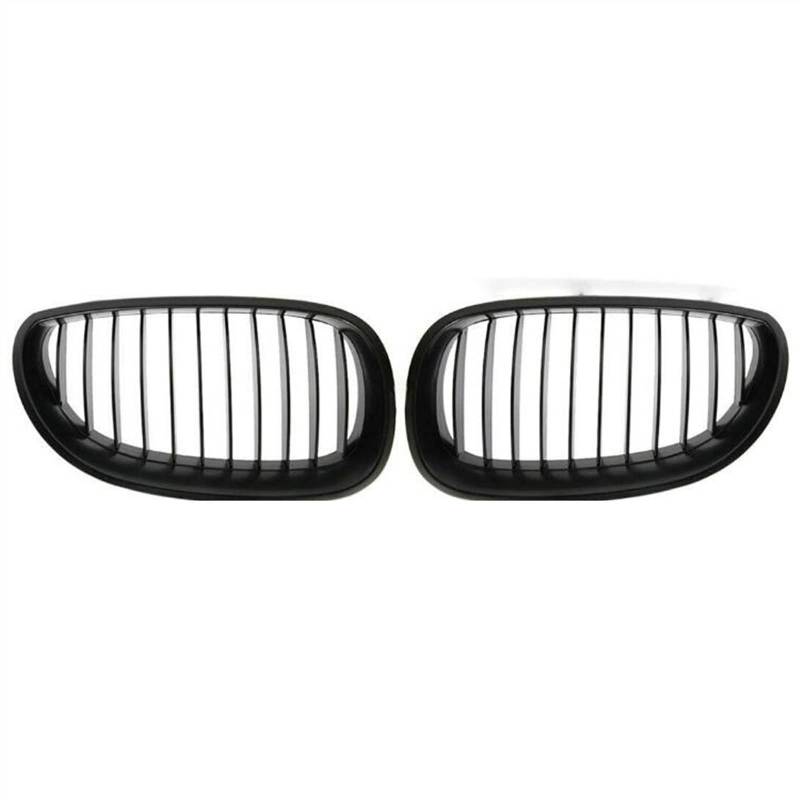 GYTTAK NierenGrill Kompatibel Mit E60 E61 2003 2004 2005 2006 2007 2008 2009 Obere Kühlergrillabdeckung des Autos, Lufteinlassgrill, Stoßfängerhaube, Vordere Nierengitter von GYTTAK