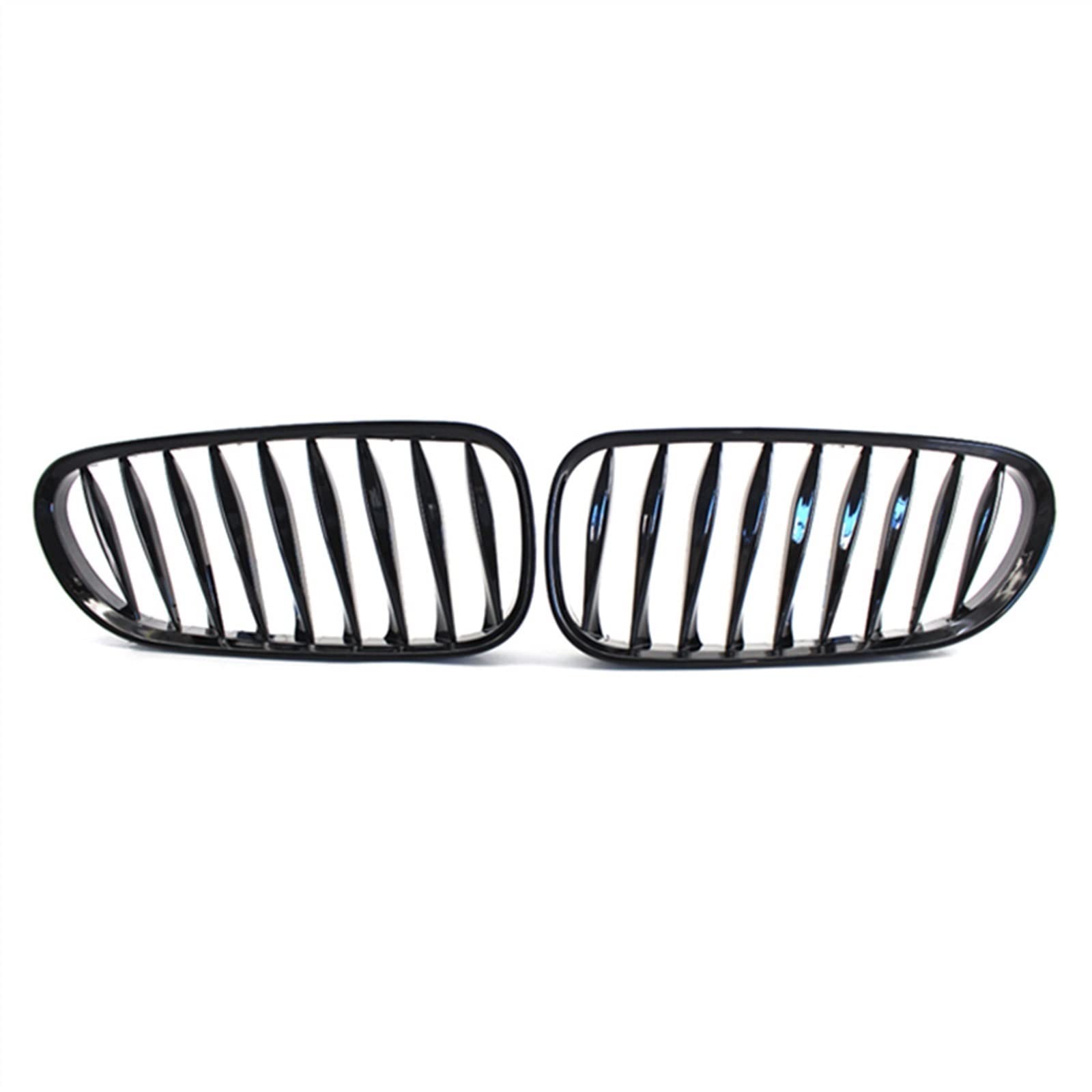 GYTTAK NierenGrill Kompatibel Mit E85 E86 Z4 2003 2004 2005 2006 2007 2008 Nierengitter Lufteinlass Grill Auto Frontgitter Stoßstange Motorhaube Obere Grillabdeckung(Gloss Black) von GYTTAK