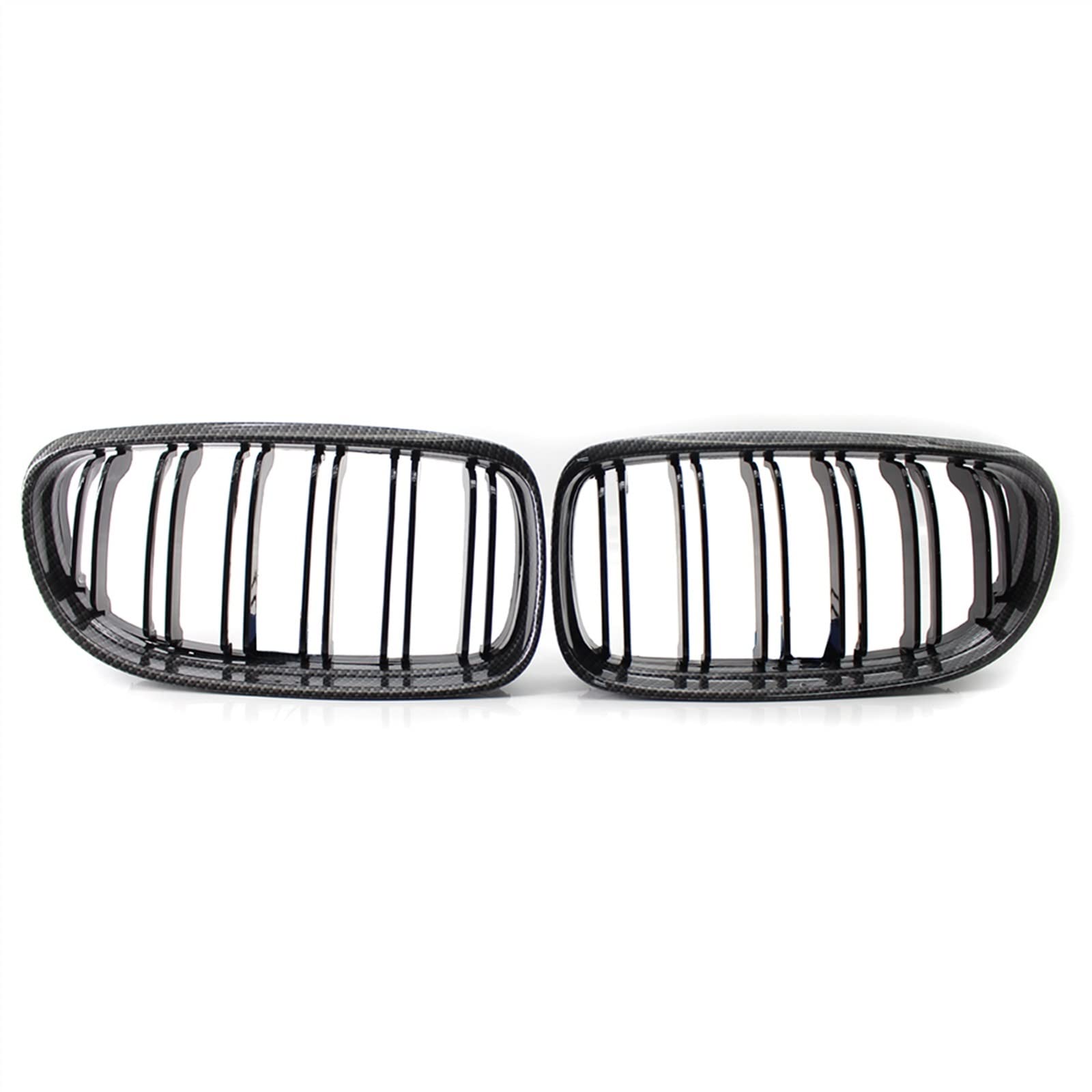 GYTTAK NierenGrill Kompatibel Mit E90 E91 2009 2010 2011 2012 Auto Snap-on Front Nierengitter Lufteinlassgitter Obere Grillabdeckung(Carbon Fiber) von GYTTAK