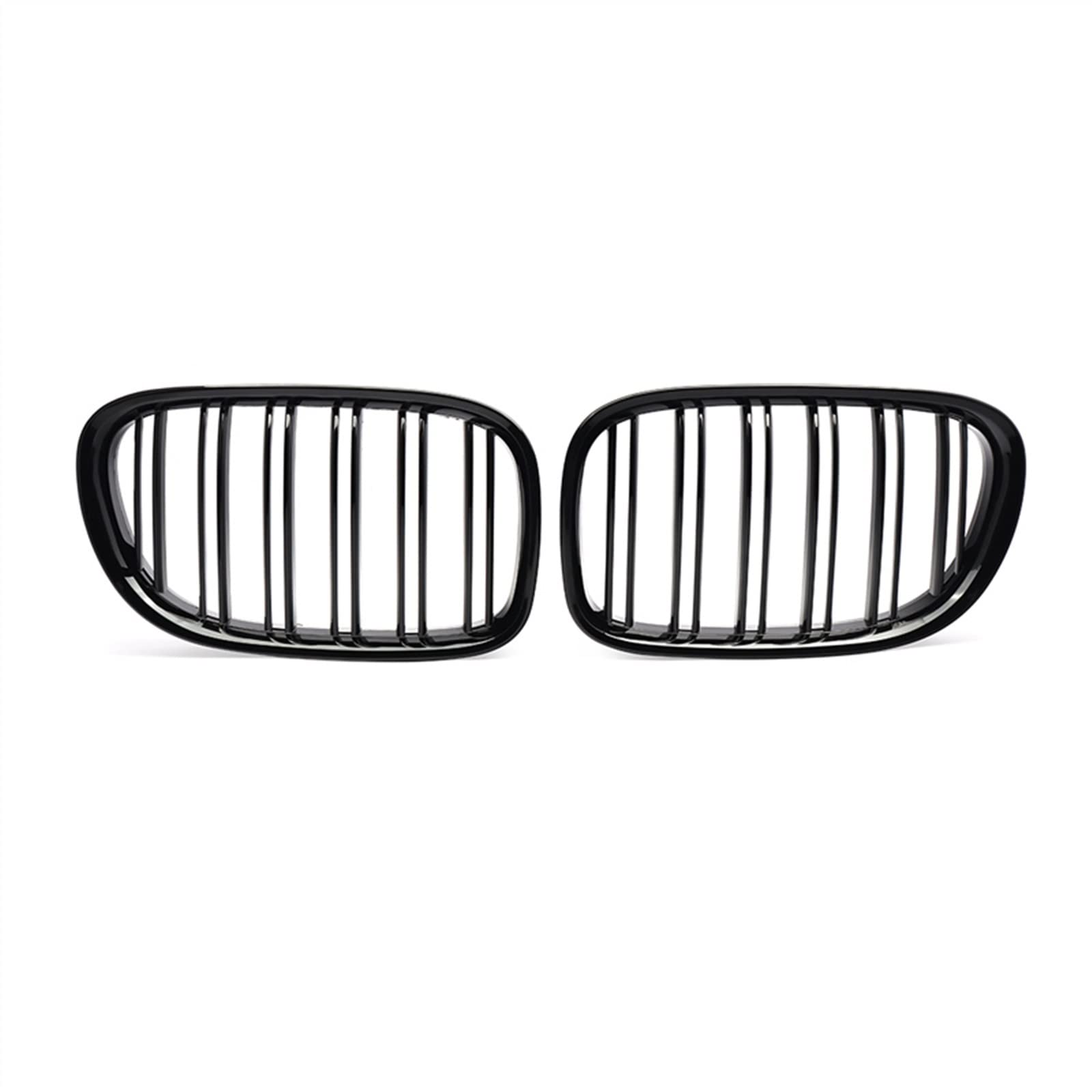 GYTTAK NierenGrill Kompatibel Mit F01 F02 F03 F04 2009 2010 2011 2012 2013 2014 2015 Auto Snap-on Air Intake Grill Front Nierengitter(Gloss Black) von GYTTAK