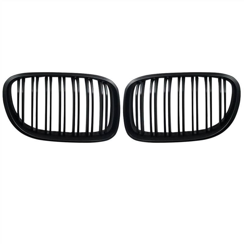 GYTTAK NierenGrill Kompatibel Mit F01 F02 F03 F04 2009 2010 2011 2012 2013 2014 2015 Auto Snap-on Air Intake Grill Front Nierengitter(Matte Black) von GYTTAK