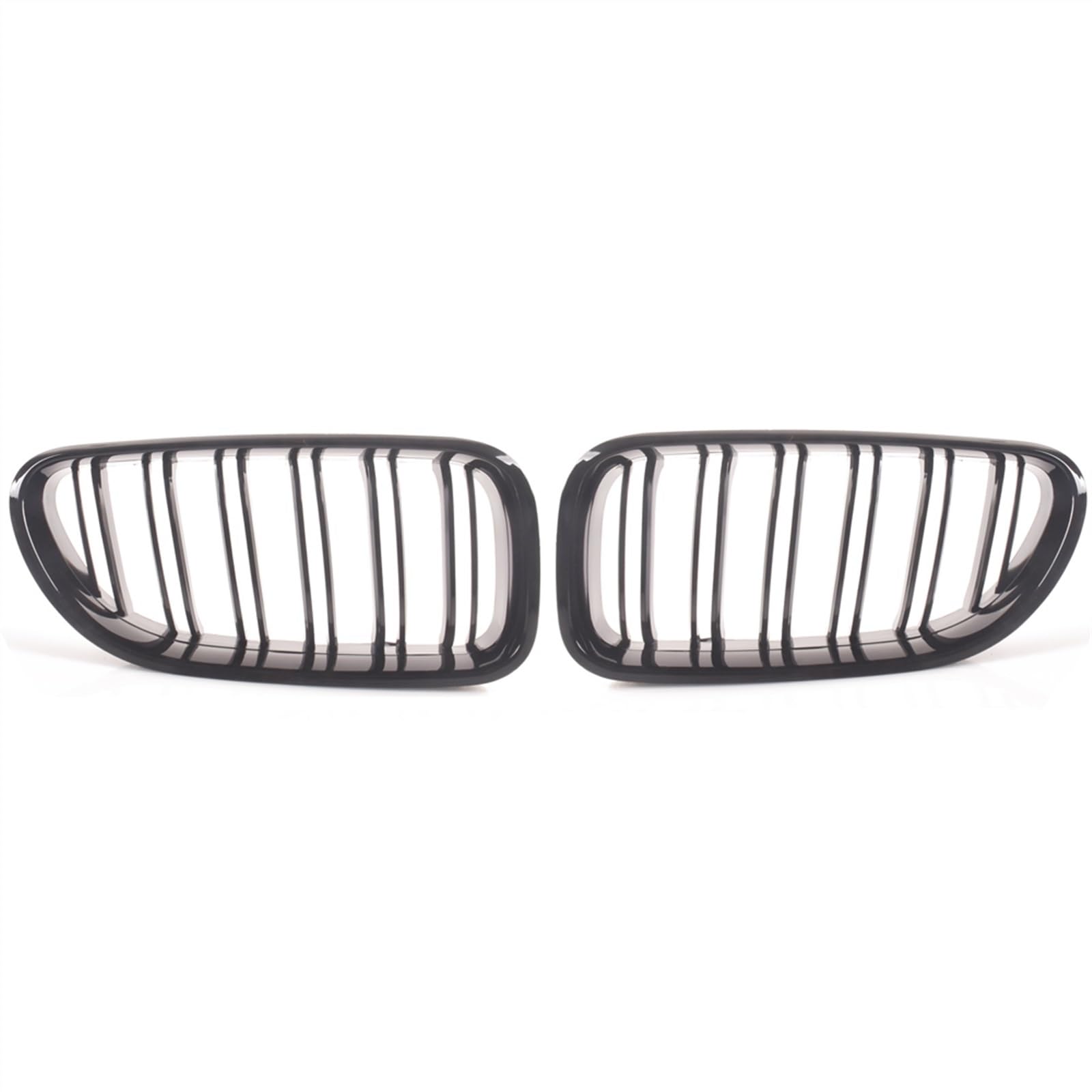 GYTTAK NierenGrill Kompatibel Mit F06 F12 F13 M6 2012 2013 2014 2015 2016 2017 2018 2019 Auto Vorne Nierengitter Lufteinlassgitter Obere Gitterabdeckung(Gloss Black) von GYTTAK