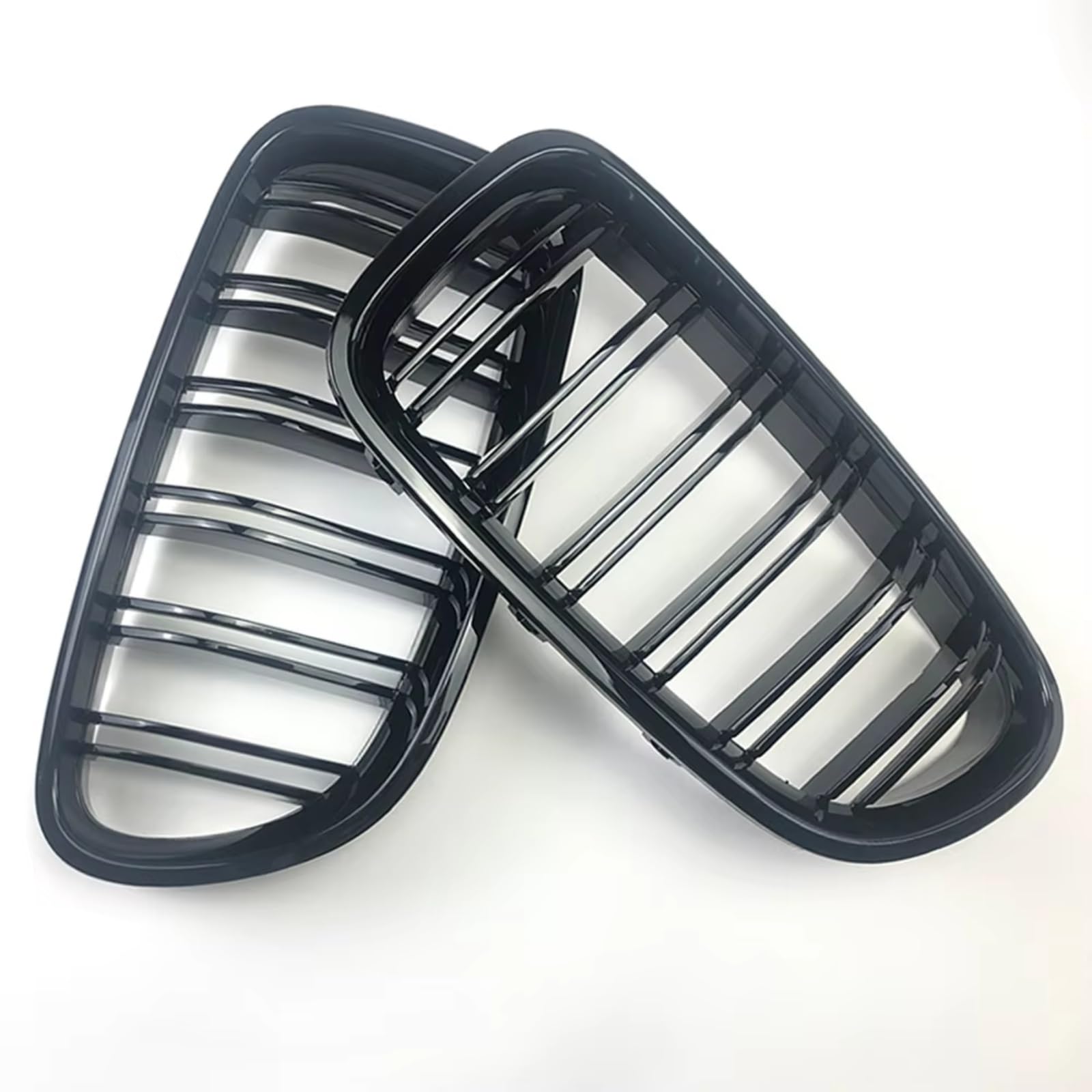 GYTTAK NierenGrill Kompatibel Mit F10 F11 520i 528i 535i 530i 550i 5er 2010–2017, Ersatzteil, Frontstoßstangen-Nierengrill, Dual-Lamellen-Renngrill GYTTAK NierenGrill Kompatibel Mit F10 F11 520i 528i 535i 530i 550i 5er 2010–2017, Ersatzteil, Frontstoßstangen-Nierengrill, Dual-Lamellen-Renngrill von GYTTAK