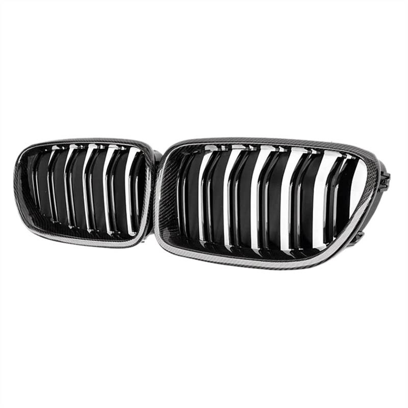GYTTAK NierenGrill Kompatibel Mit F10 F11 M5 5er 2010 2011 2012 2013 2014 2015 2016 Nierengitter Lufteinlass Grill Auto Frontgitter Stoßstange Haube von GYTTAK