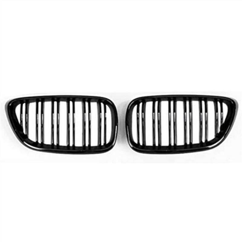 GYTTAK NierenGrill Kompatibel Mit F22 F23 M2 2014 2015 2016 2017 2018 Auto-Stoßstangenhaube Vorne Nierengitter Obergitter Abdeckung Lufteinlass Grill(Gloss Black) von GYTTAK