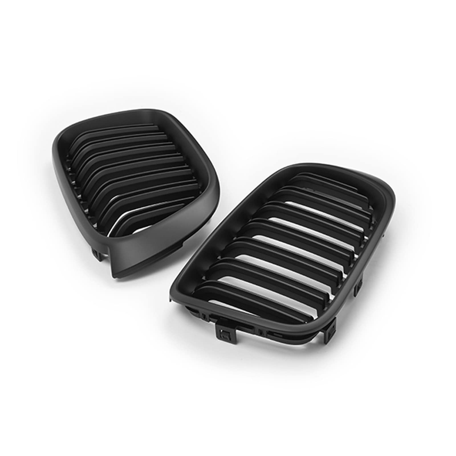 GYTTAK NierenGrill Kompatibel Mit F25 F26 X3 X4 2014 2015 2016 2017 2018 Auto-Doppellamellengrill, Vordere Nierengitter, Lufteinlassgrill, Stoßstange, Obere Grillabdeckung(Matte Black) von GYTTAK
