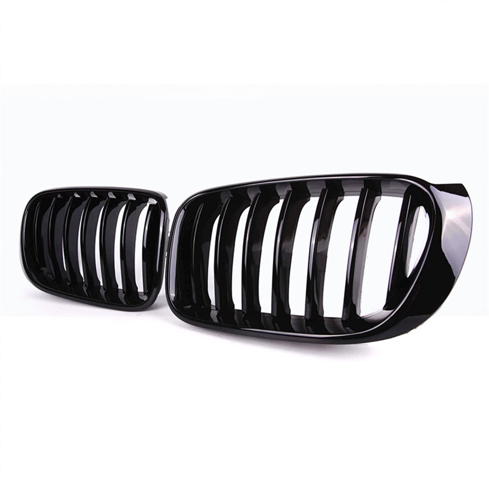 GYTTAK NierenGrill Kompatibel Mit F25 F26 X3 X4 2014 2015 2016 2017 Nierengitter Lufteinlass Grill Auto Frontgitter Stoßstange Motorhaube Obere Gitterabdeckung(Gloss Black) von GYTTAK