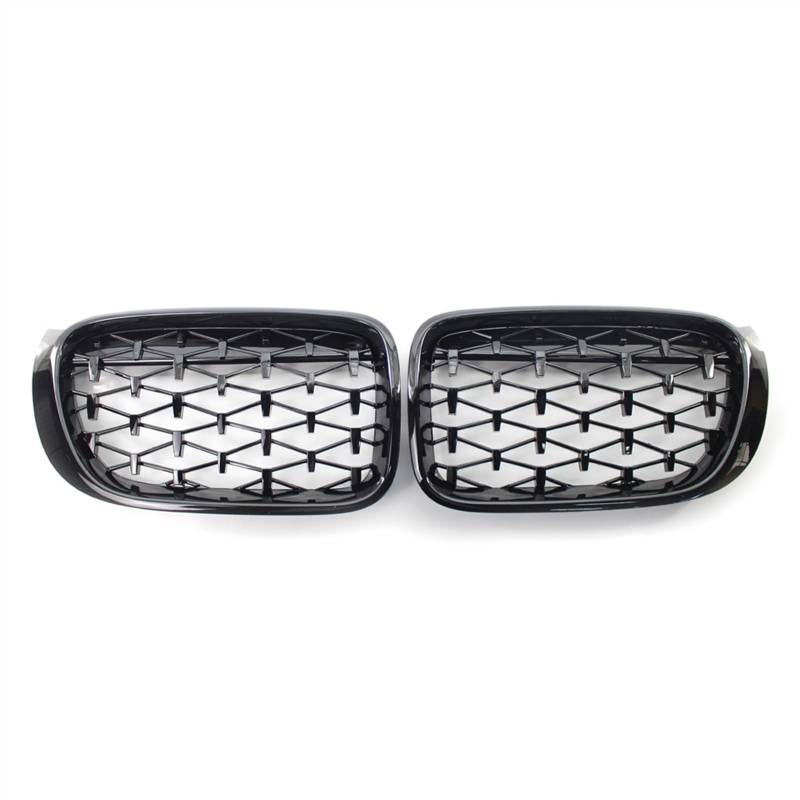 GYTTAK NierenGrill Kompatibel Mit F26 X4 F25 LCI X3 2014 2015 2016 2017 2018 Auto Lufteinlass Grill Stoßstange Haube Front Nierengitter Obere Grillabdeckung(Black) von GYTTAK
