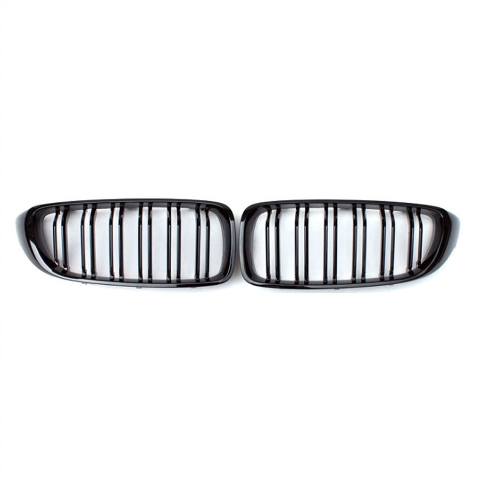 GYTTAK NierenGrill Kompatibel Mit F32 F33 F36 F80 F82 51137294813 51137294814 Auto Lufteinlass Grill Stoßstange Haube Front Nierengitter Obere Grillabdeckung(Gloss Black) von GYTTAK