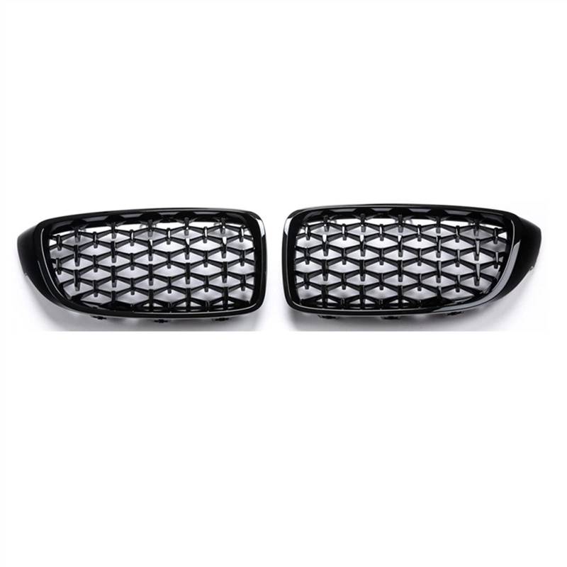 GYTTAK NierenGrill Kompatibel Mit F32 F33 F36 F80 F82 F83 M3 M4 Lufteinlass-Grill Stoßstange Oberer Grill Auto-Front-Nierengitter-Abdeckung(Gloss Black) von GYTTAK