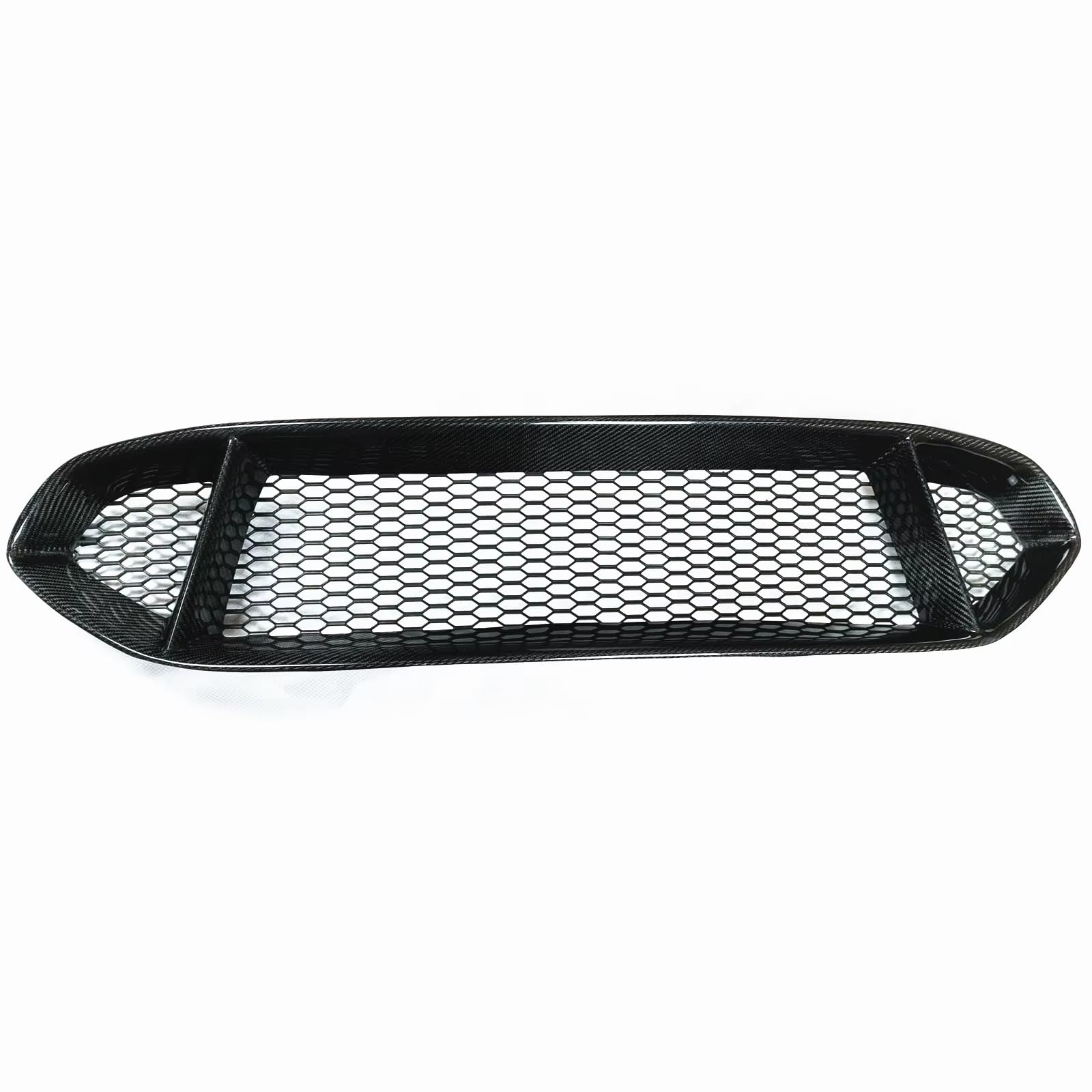 GYTTAK NierenGrill Kompatibel Mit Ford Für Mondeo Für Fusion 2017 2018, Auto-Grill Im Waben-Stil, Vorderer Oberer Stoßstangengrill, Ansauggitter, Haube, Netzgitter-Grill von GYTTAK