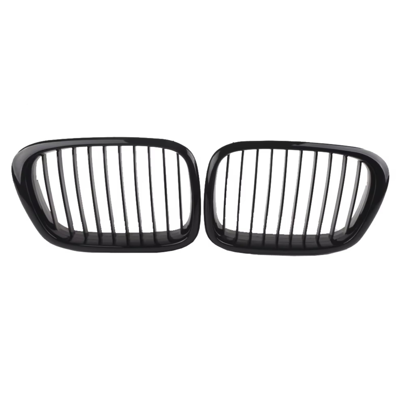 GYTTAK NierenGrill Kompatibel Mit Für E39 525i 528i 530i 535i Für M5 1997 1998 1999 2003 Auto-Frontstoßstangen-Mittelgrill Mattschwarz Breiter Nierenhaubengrill(Gloss Black,color1) von GYTTAK