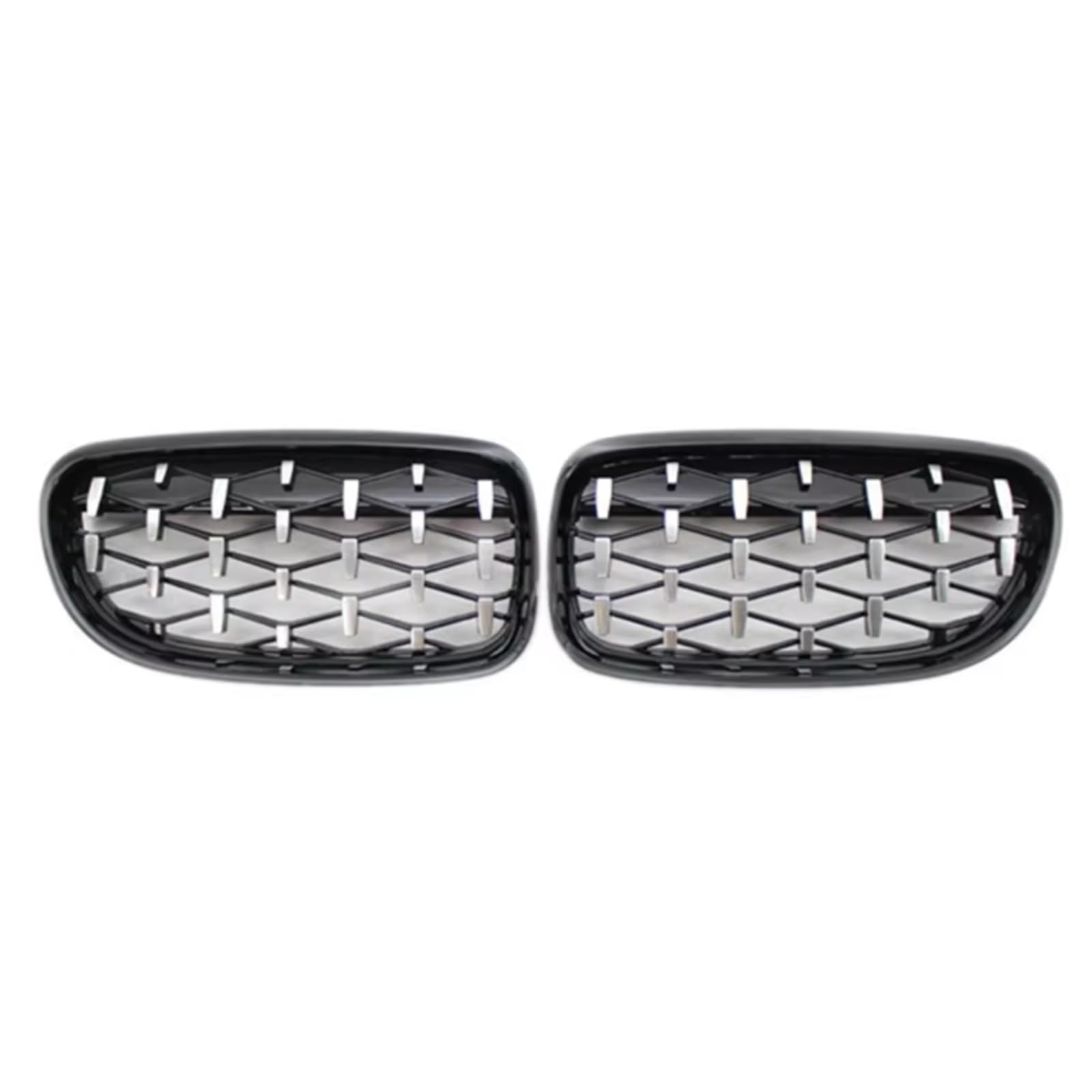 GYTTAK NierenGrill Kompatibel Mit Für E90 E91 3er-Serie 4 Türen 2009 2010 2011 2012, Auto-Frontstoßstange, Nierengrills, Diamantgitter, Renngitter 51137201970 von GYTTAK