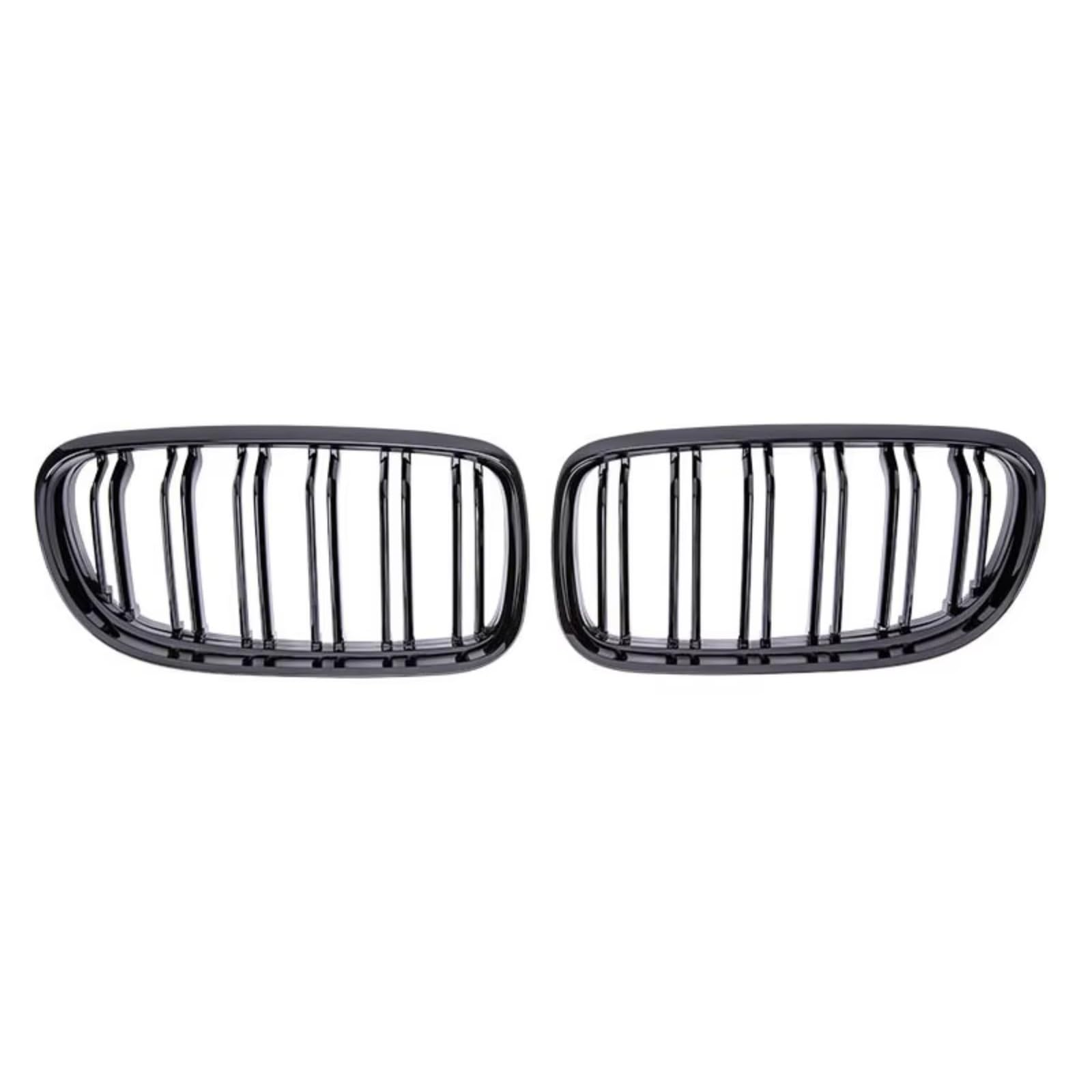 GYTTAK NierenGrill Kompatibel Mit Für E90 E91 LCI 3 Serie Für 325i 328i 335i 335xi 330i 330xi 2009 2010 2011 2012 Auto-Frontnierengrill Doppelliniengrill(Glossy Black) von GYTTAK
