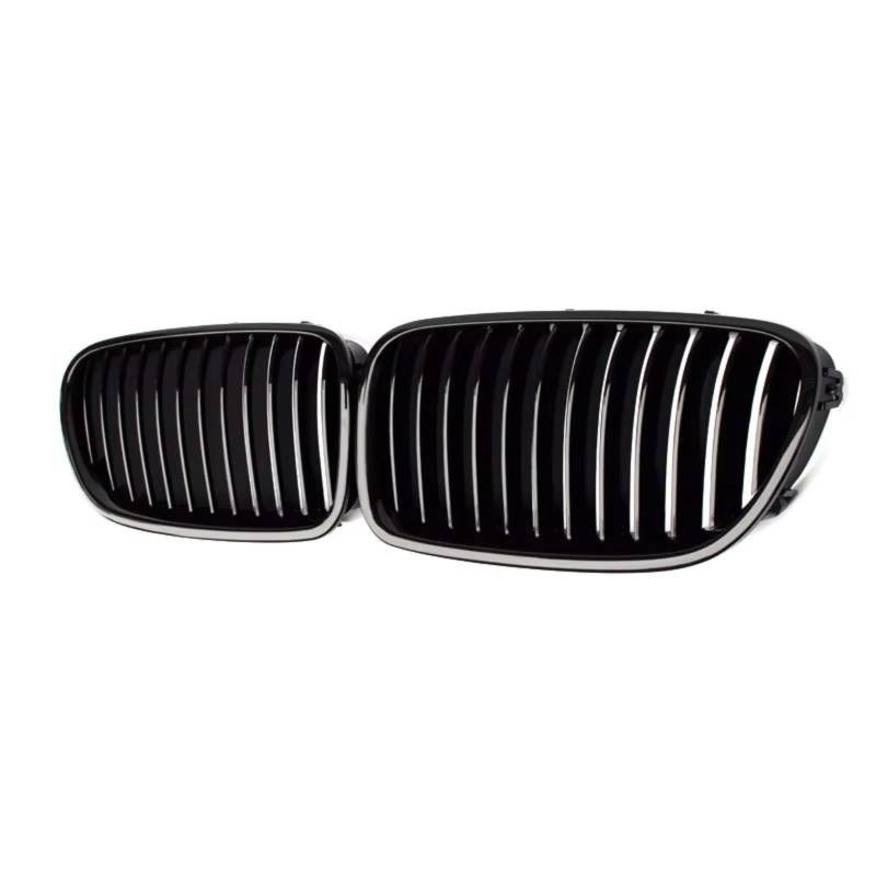 GYTTAK NierenGrill Kompatibel Mit Für F20 F21 LCI 120i 1 Serie 2015 2016 2017 2018 2019 Frontstoßstange Nierengitter Doppellamellen Renngitter Glänzend Schwarz von GYTTAK